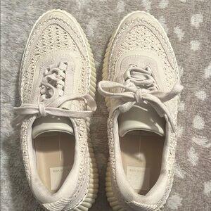Women's Cream Sneakers